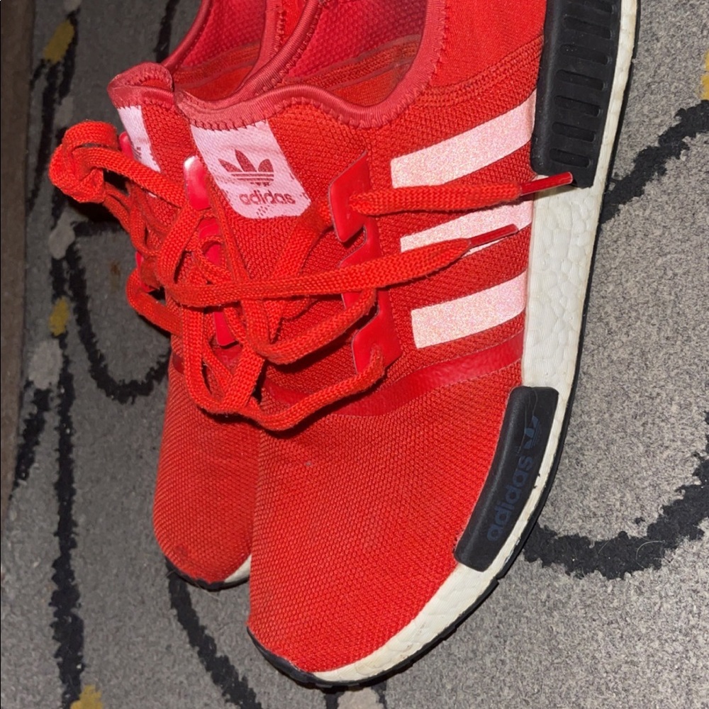 Red NMD Adidas size 13